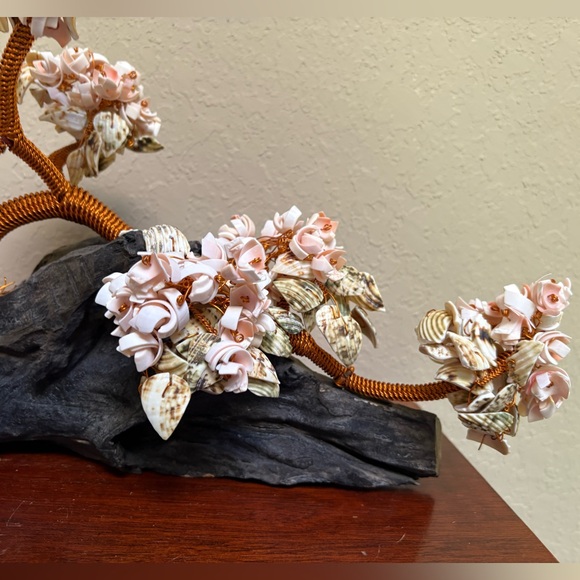 Vintage Boho Copper Wire Drift Wood Bonsai Tree - Picture 3 of 7